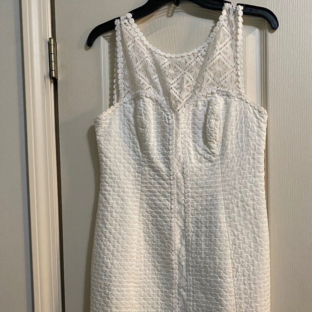 White Lilly Pulitzer Mini Dress